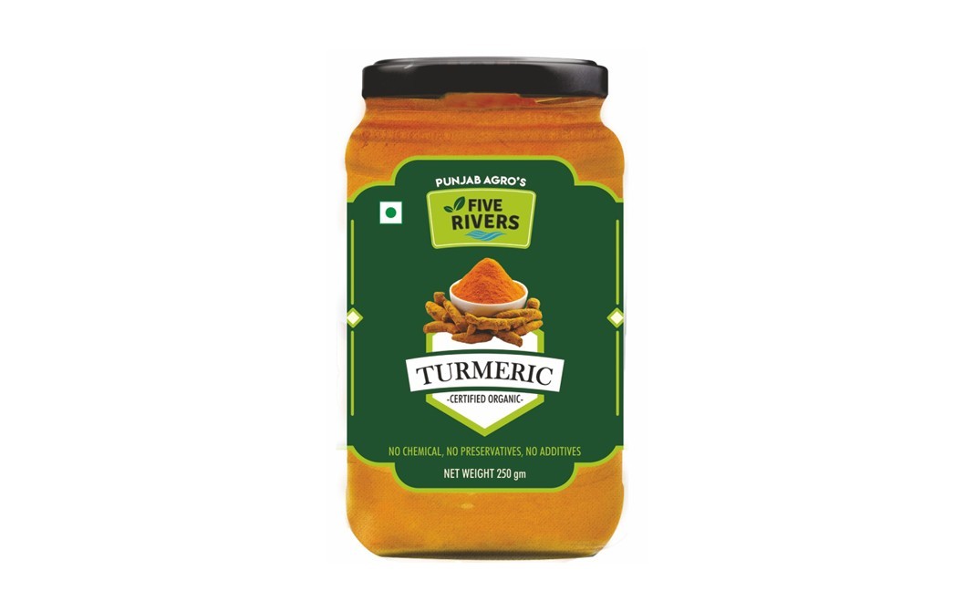 Five Rivers Turmeric    Glass Jar  250 grams